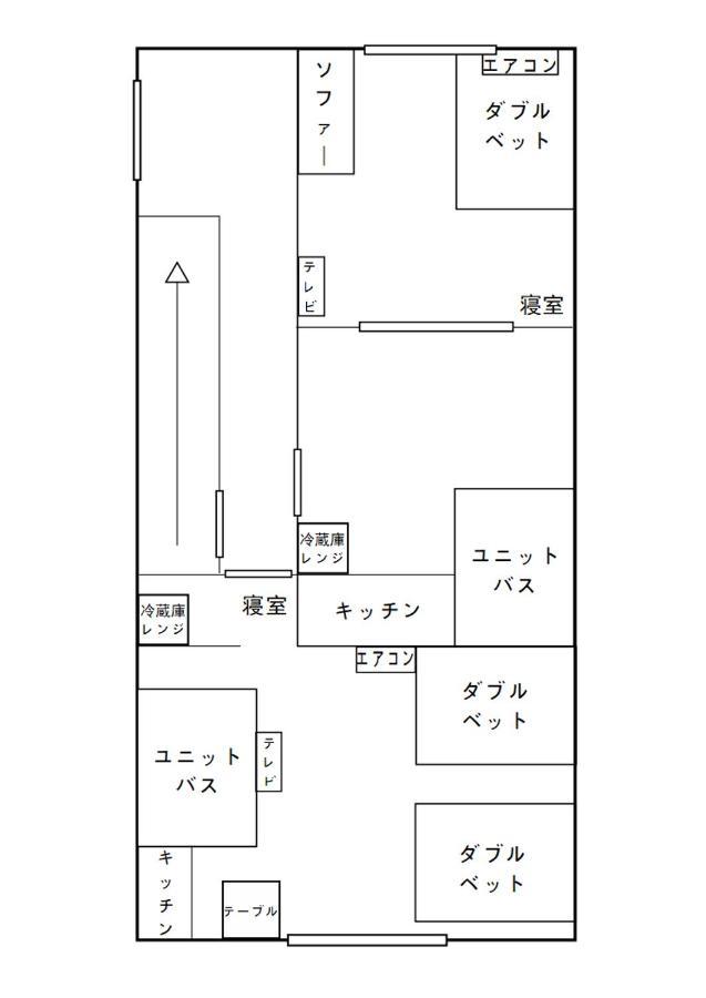 Namba Tsutenkaku High Class Villa โอซาก้า ภายนอก รูปภาพ